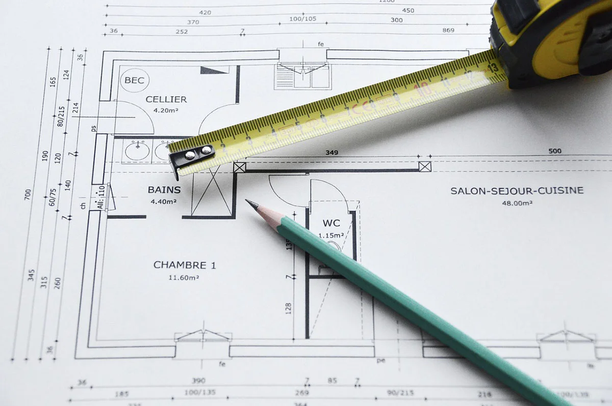 Plan d'une maison ou d'un appartement – plan d'aménagement par Claire décoratrice à Arras