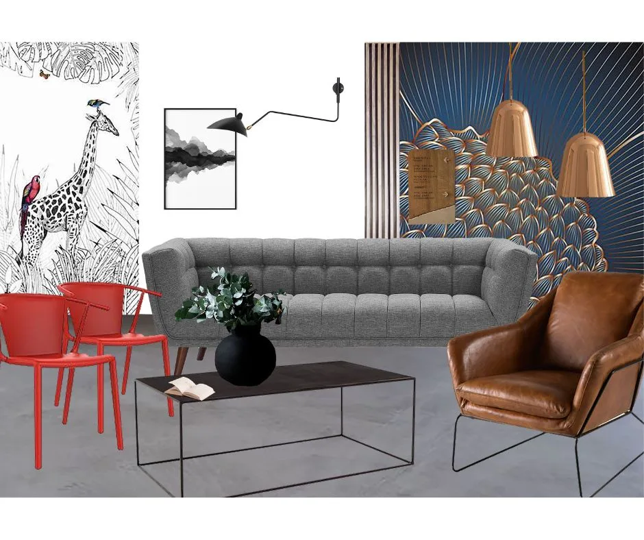 Liste shopping déco aux tons gris et marron – sélection de mobilier et accessoires par Claire décoratrice Arras